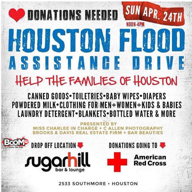 Houston Flood Assistance Drive