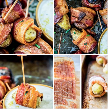 Bacon Wrapped Potatoes
