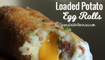 Loaded Mashed Potato Egg Rolls