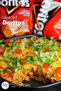 Layered Doritos Casserole