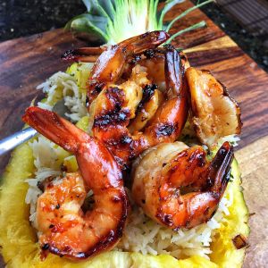 Tequila Lime Grilled Shrimp