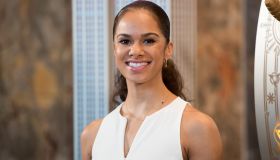 Misty Copeland And Cindi Levine Light The Empire State Building Pink In Celebration Of Glamour's Girl Project
