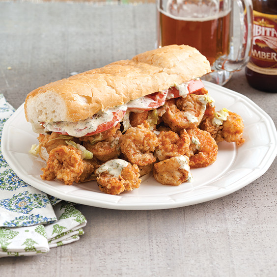 Fried Shrimp Po’ boys