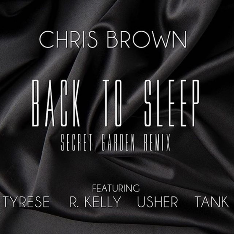chris brown back to sleep music