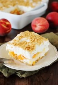 Easy No-Bake Peach Yum Yum