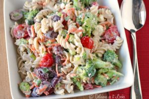 Creamy Feta Pasta Salad