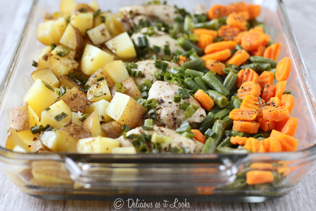One-Pan Chicken Dinner Bake