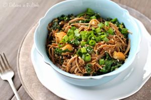 Noodles with Chicken & Kale
