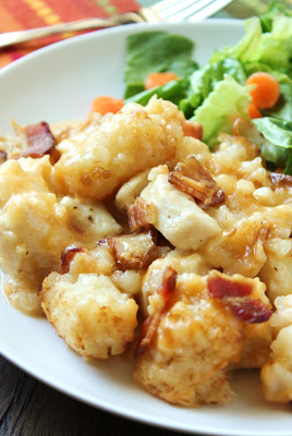 Cheesy Chicken Tater Tot Casserole