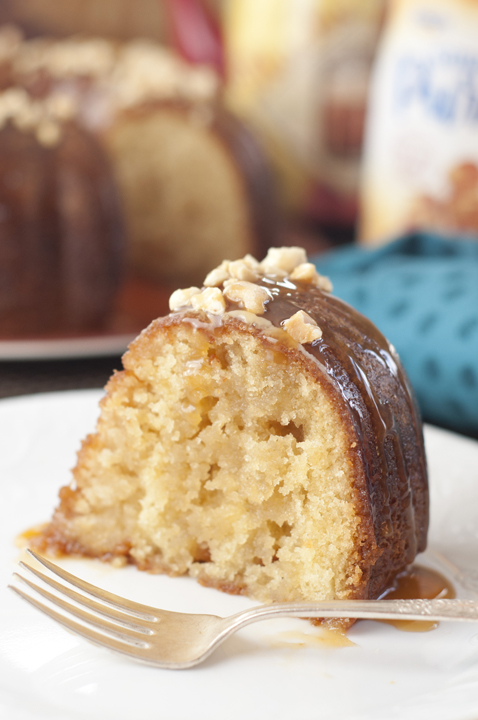 Salted Caramel Kentucky Butter Cake