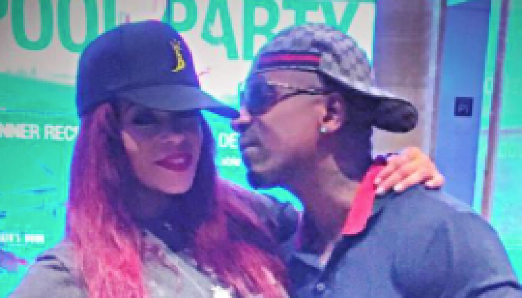 Faith Evans and Stevie J