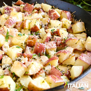 Garlic Parmesan Cheesy Potatoes