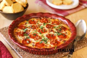 Meat Lover's 4 Layer Pizza Dip