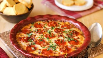 Meat Lover's 4 Layer Pizza Dip