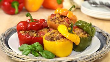Cheesy Italian Stuffed Peppers in Just 30 Minutes