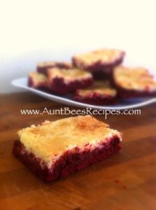 Red Velvet Cheesecake Bars