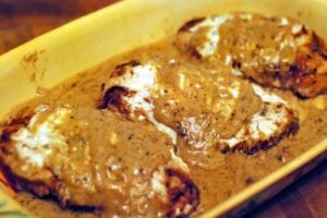 Oven Fried Buttermilk Chicken & Gravy