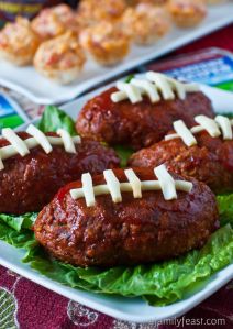 Touchdown Mini Football Meatloaf