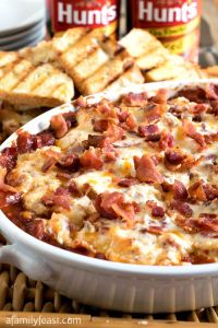 Creamy Roasted Tomato Bacon Dip