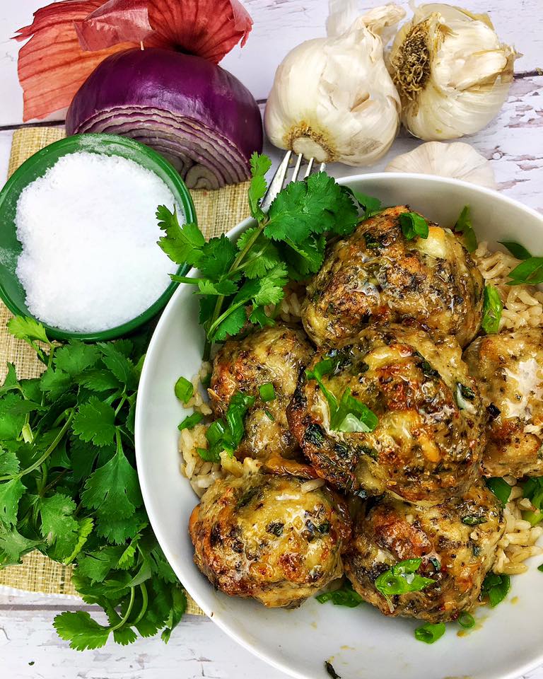 Chicken & Parmesan Meatballs