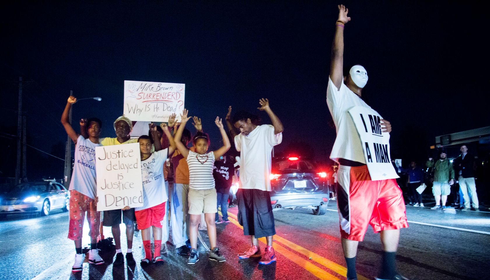 USA - Protests in Ferguson