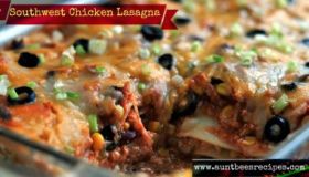 Southwest Chicken Lasagna