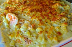 Shrimp & Bacon Mac and Cheese