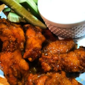 Honey Chipotle Hot Wings