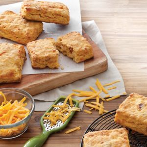Sweet Potato Bacon Biscuits