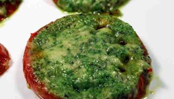 Roasted Tomatoes with Pesto