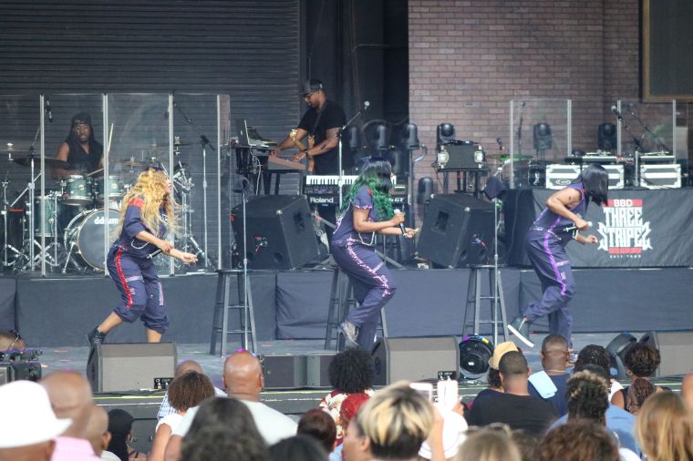 SWV Performing at Majic Summer Block Party