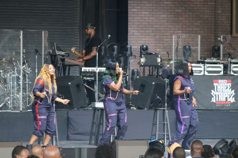 SWV Performing at Majic Summer Block Party