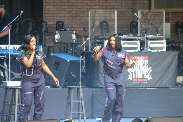 SWV Performing at Majic Summer Block Party