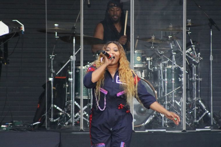 SWV Performing at Majic Summer Block Party