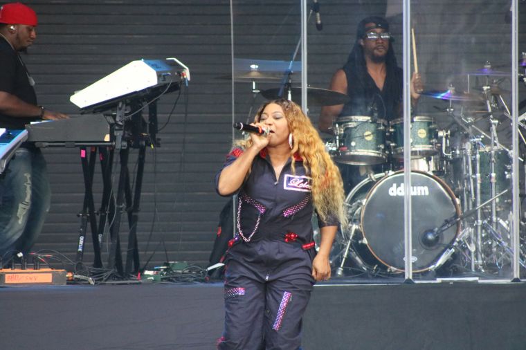 SWV Performing at Majic Summer Block Party