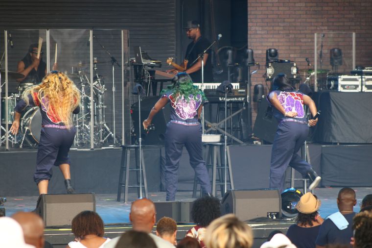 SWV Performing at Majic Summer Block Party