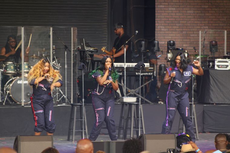 SWV Performing at Majic Summer Block Party