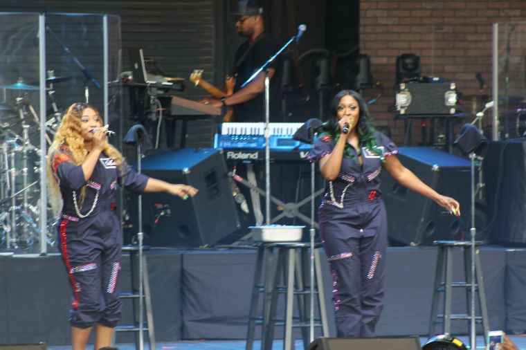 SWV Performing at Majic Summer Block Party