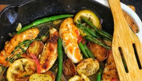 Chicken Skillet with Lemon & Thyme