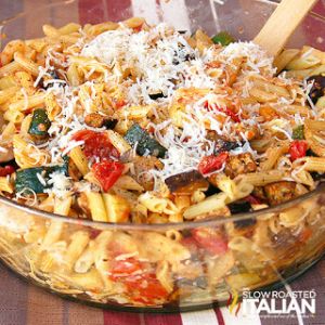 Roasted Vegetable Penne Pasta