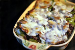 Philly Cheese Steak Stuffed Bell Peppers