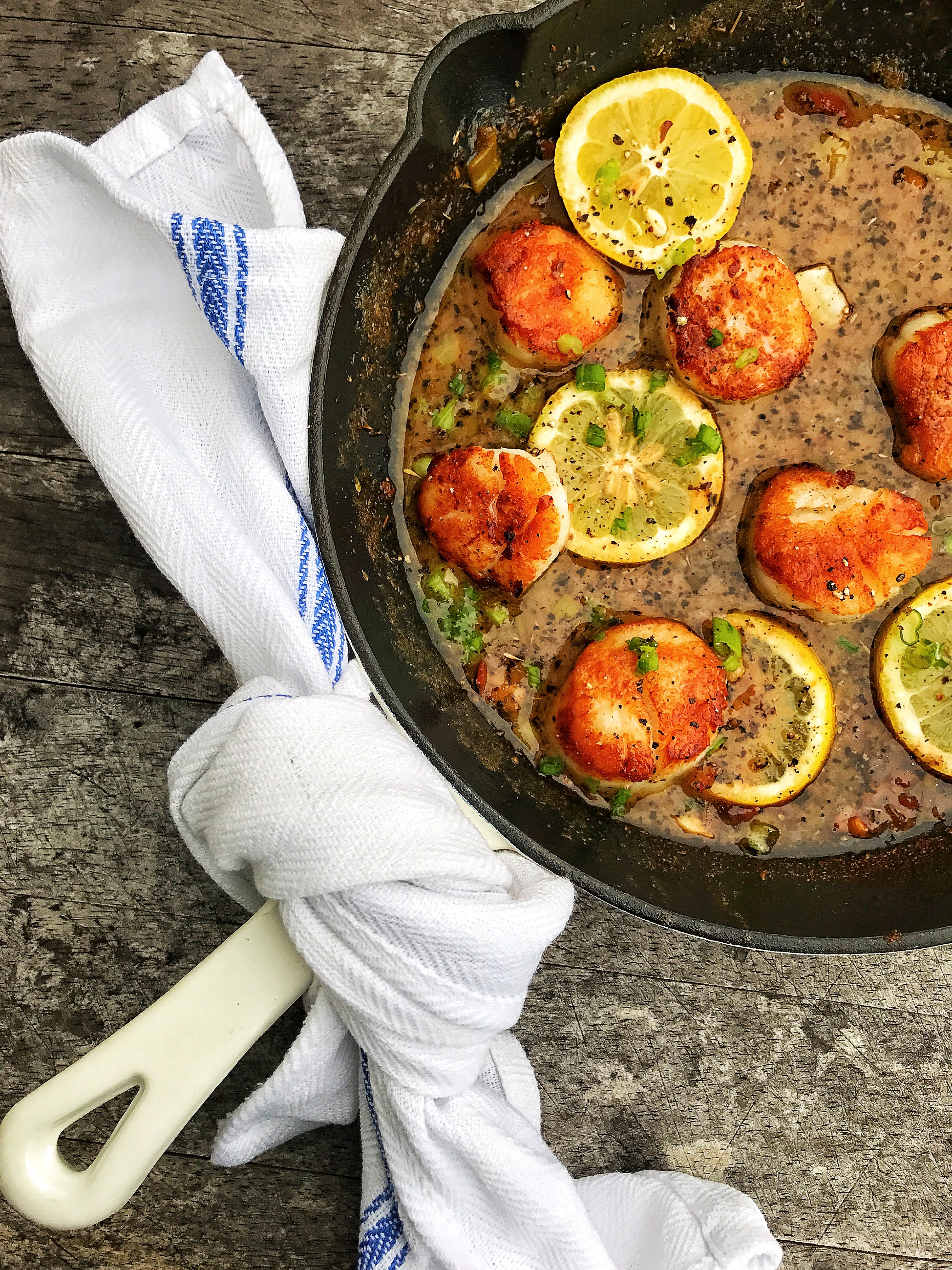 Seared Scallop Scampi