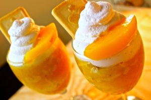 Peach Cobbler-Tinis!
