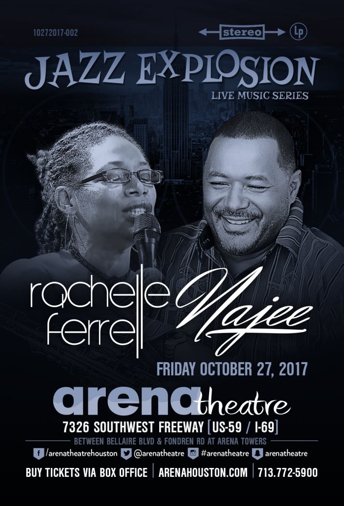 2017 Rachelle Ferrell & Najee at Arena Theatre