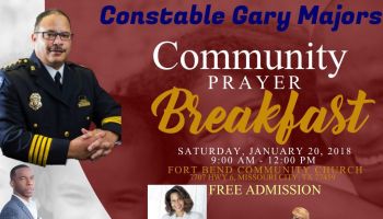 2018 Constable Gary Majors Prayer Breakfast