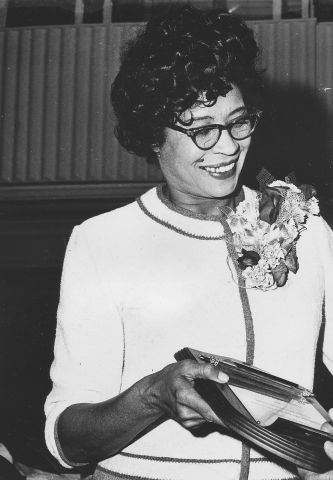 Daisy Bates Receiving An Award