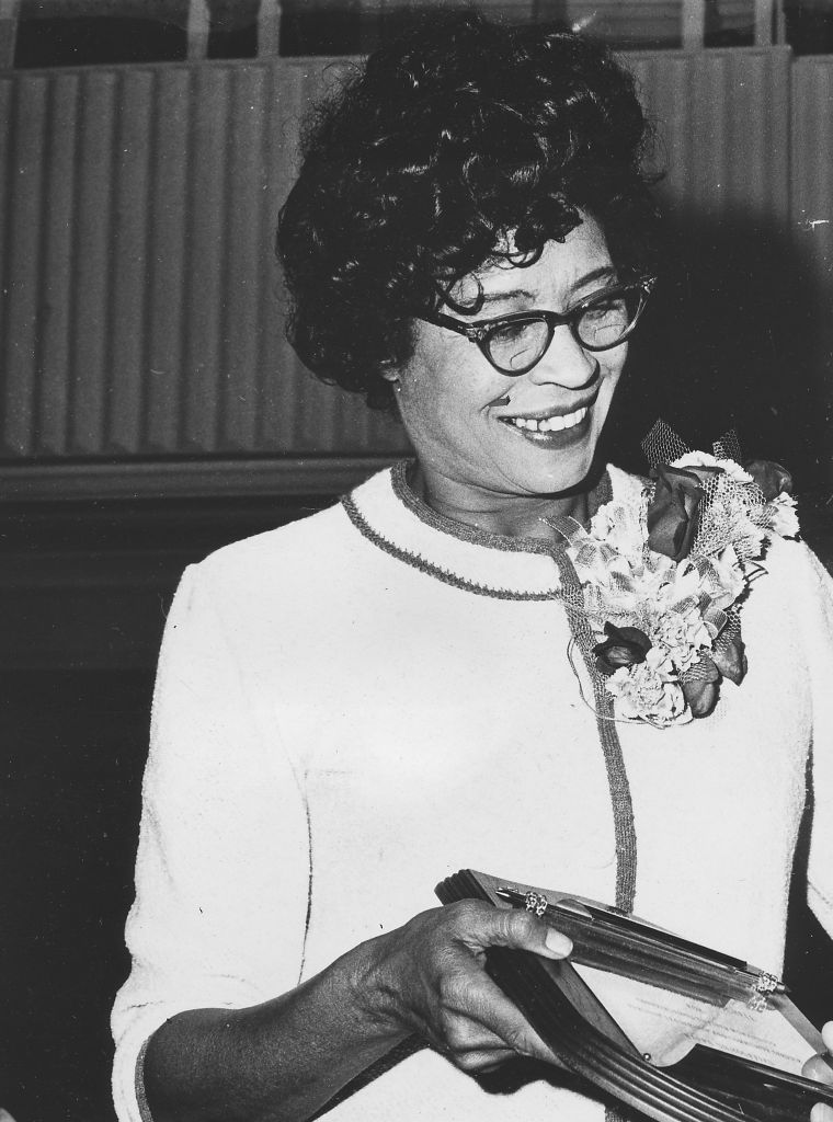 Daisy Bates Receiving An Award