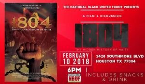 2018 National Black United Front 1804 Film Discussion