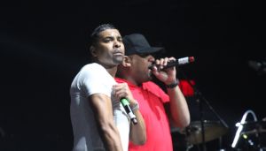 Actor JD Williams singer Ginuwine and model and TV personality