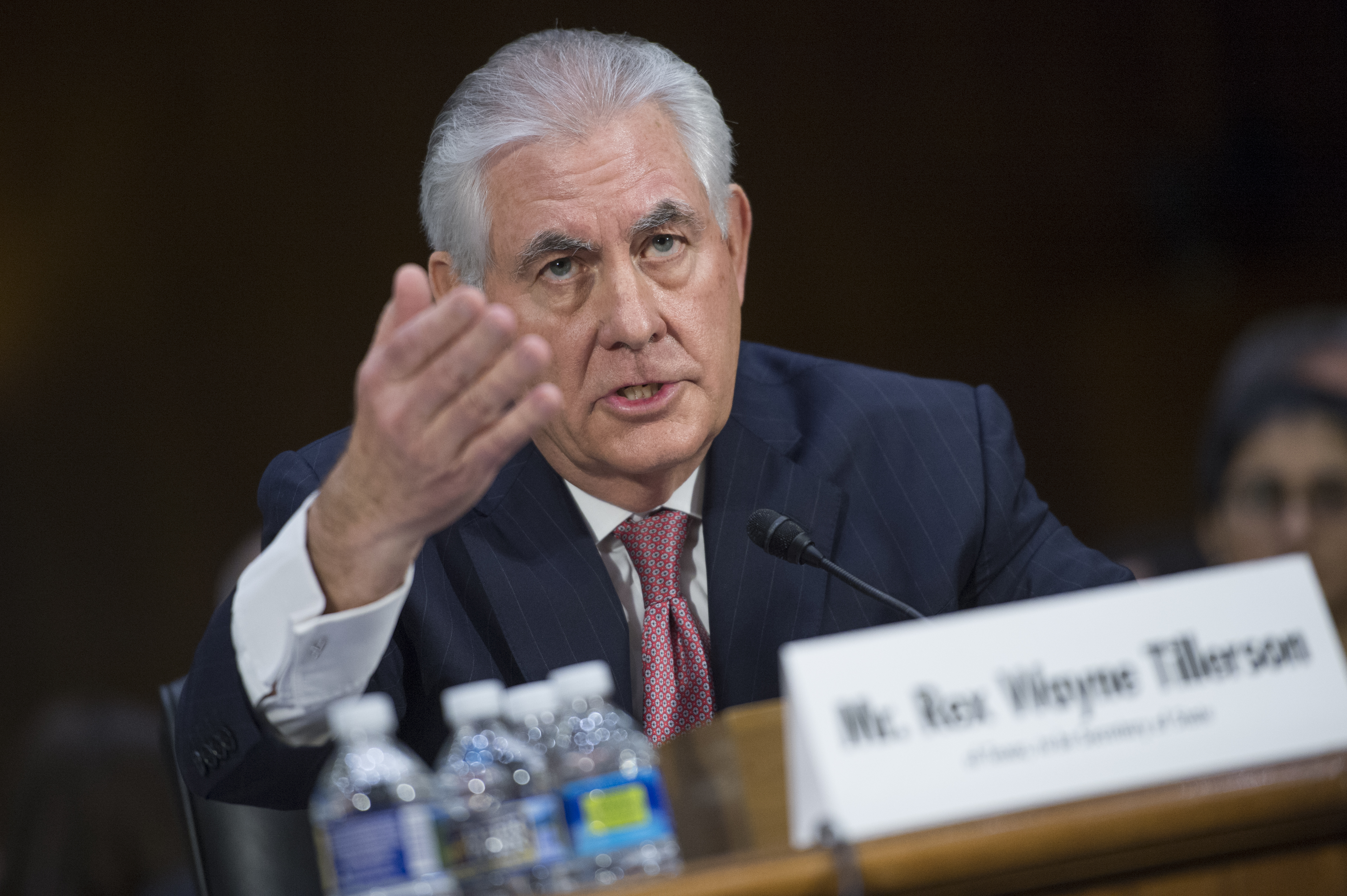 Tillerson Hearing
